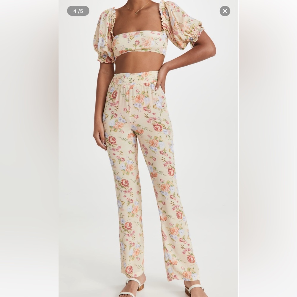 Weworewhat vintage drapes pants and top